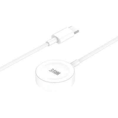 Wave WA-360 magnetisches USB-C-Ladekabel für Apple Watch – Weiß