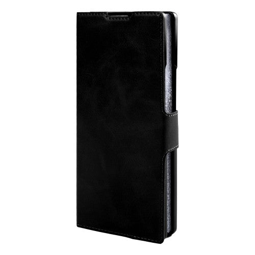 Rixus Wallet-Hülle mit Stifthalter für Samsung Galaxy Z Fold7 – Schwarz