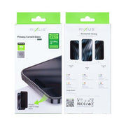 Rixus Privacy Full Curved Edge Schutzglas für iPhone 14 / 13 / 13 Pro / 16e / 17e – 10er-Pack