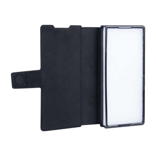 Rixus Wallet-Hülle mit Stifthalter für Samsung Galaxy Z Fold5 – Schwarz
