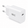 Wave HP6 USB-C PD Wall Charger 20W – Snellader – Wit - Laad Centrum