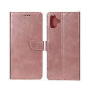 Rixus Bookcase für Samsung Galaxy A06 – Rosa