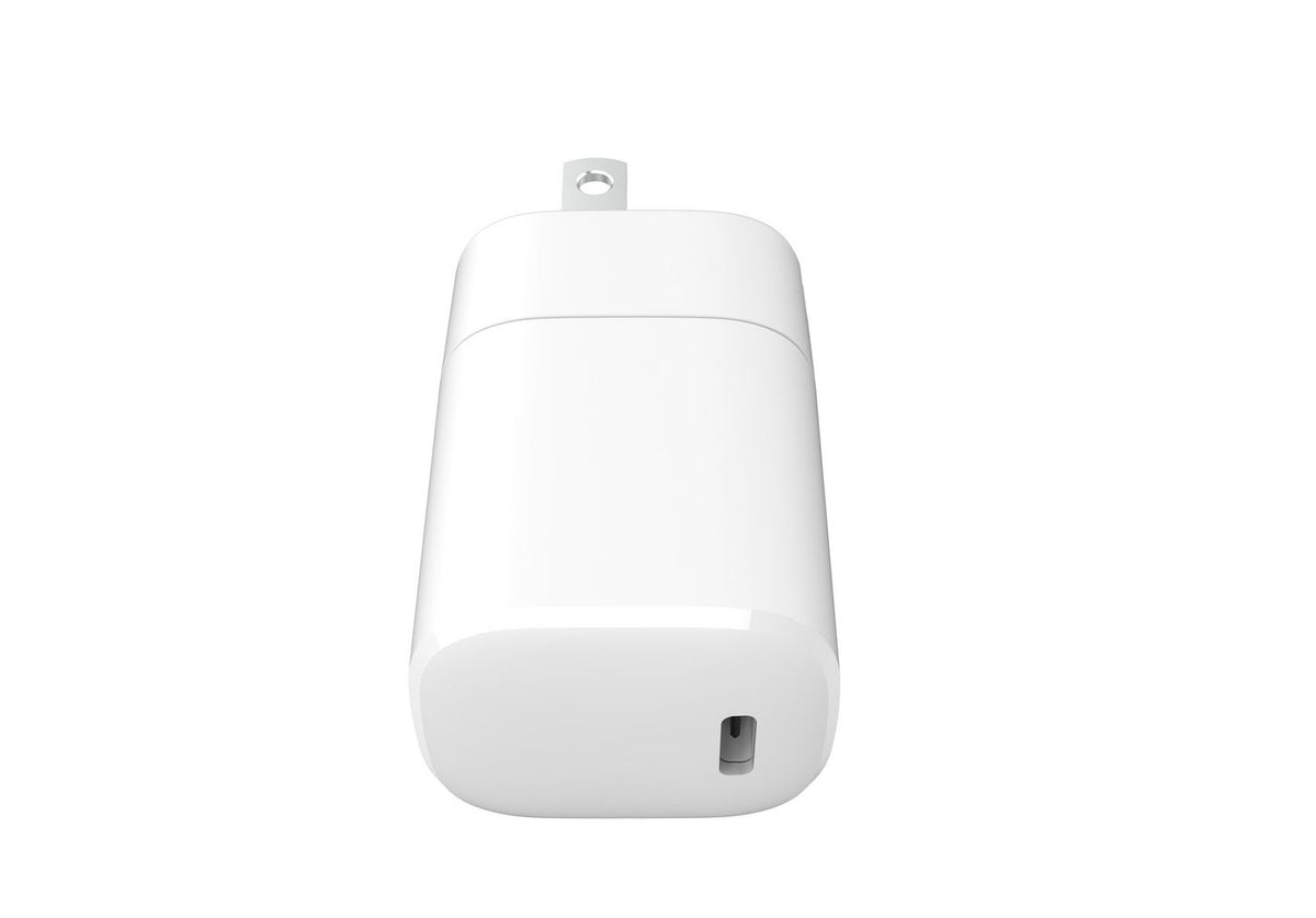 eSTUFF Wandladegerät USB-C PD 3A 20W, US-Stecker - Weiß