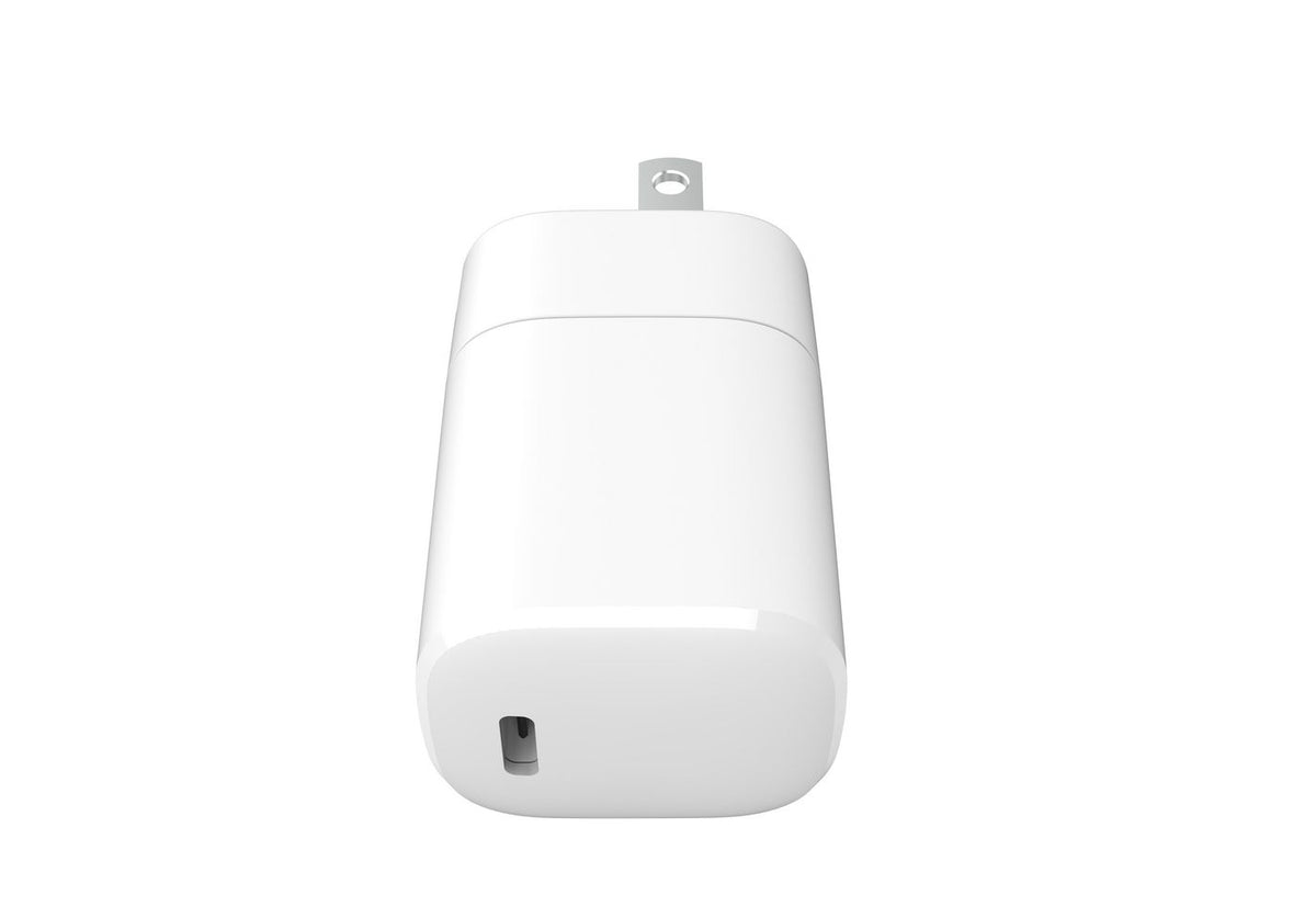 eSTUFF Wandladegerät USB-C PD 3A 20W, US-Stecker - Weiß