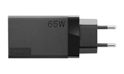Lenovo 65W USB-C AC-Reiseadapter, 1,8 m, Schwarz