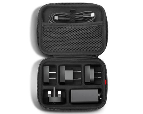 Lenovo 65W USB-C AC-Reiseadapter, 1,8 m, Schwarz