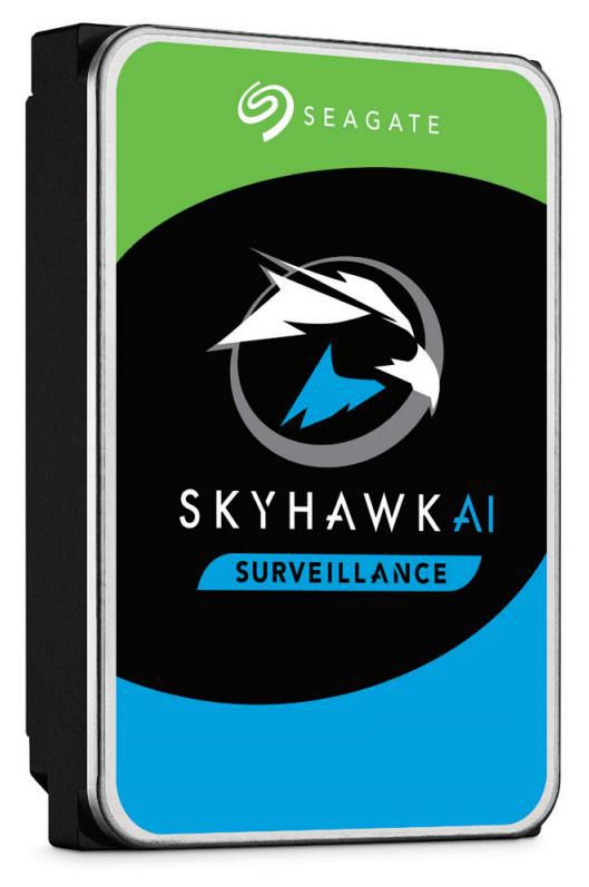 Seagate KI-optimierte Überwachungs-Festplatte, 3,5", 8 TB, 256 MB, 235 MB/s, SATA III, 550 TB/Jahr
