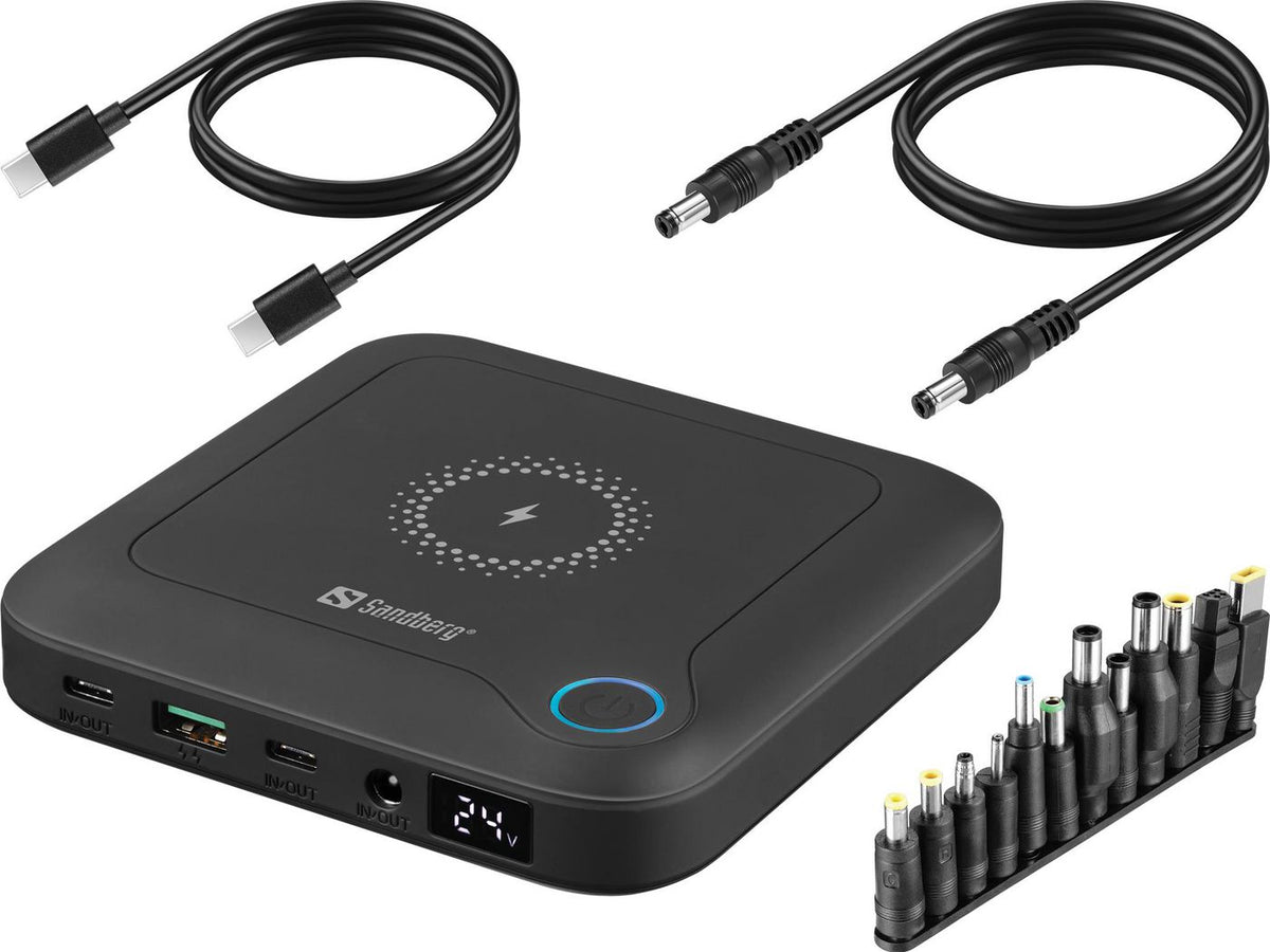 Sandberg All-in-One Laptop Powerbank 25.000 mAh