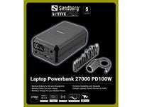 Sandberg Laptop Powerbank 27.000 mAh PD 100W