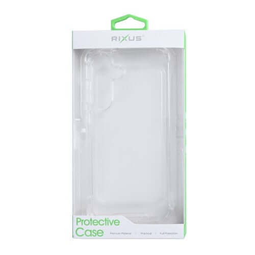 Rixus Anti-Burst Hülle für Samsung Galaxy S25 FE – Transparent