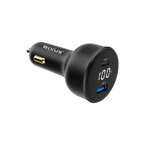 Rixus RXCC14 Autolader 100W – Zwart