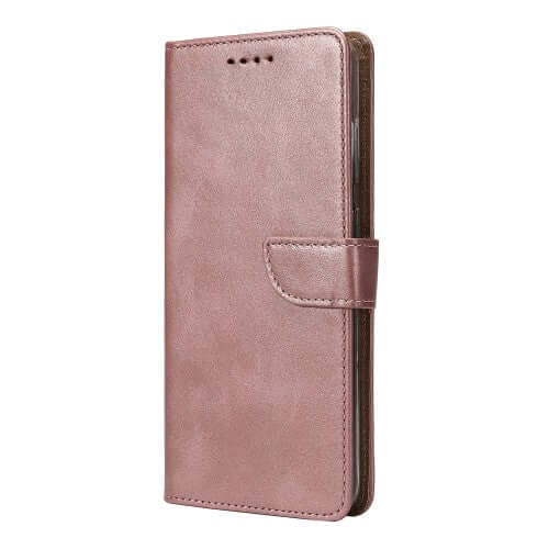 Rixus Bookcase für Samsung Galaxy S25 FE – Rosa