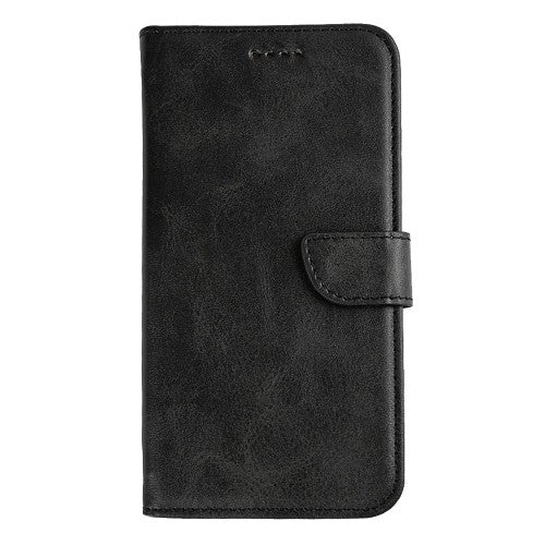 Rixus Bookcase für Samsung Galaxy S25 Edge – Schwarz