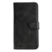Rixus Bookcase für Samsung Galaxy S25 Edge – Schwarz