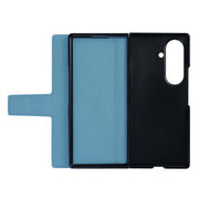 Rixus Wallet-Hülle mit Stifthalter für Samsung Galaxy Z Fold8 Ultra – Sierrablau