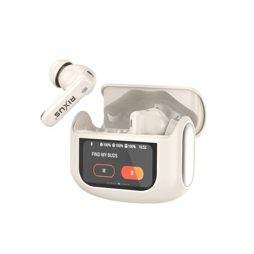 Rixus RXBH63C Draadloze Oordopjes met Touch Case Pro – Beige