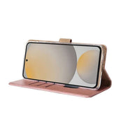 Rixus Bookcase für Samsung Galaxy S24 FE – Rosa
