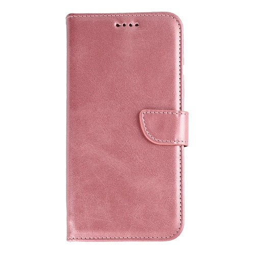 Rixus Bookcase für Samsung Galaxy S25 Edge – Rosa