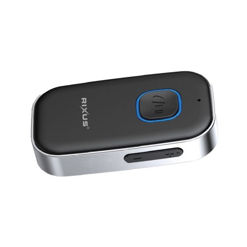 Rixus RXBT33 Bluetooth 5.0 AUX Ontvanger – Zwart/Zilver