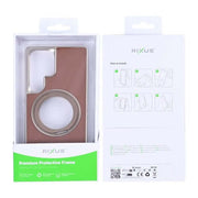 Rixus MagWrap Hülle für Samsung Galaxy S25 Ultra – Braun
