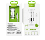 Autolader met Dubbele USB-A Poorten voor Snel Opladen Onderweg - Auto oplader