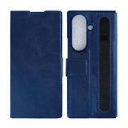 Rixus Wallet-Hülle mit Stifthalter für Samsung Galaxy Z Fold8 Ultra – Blau
