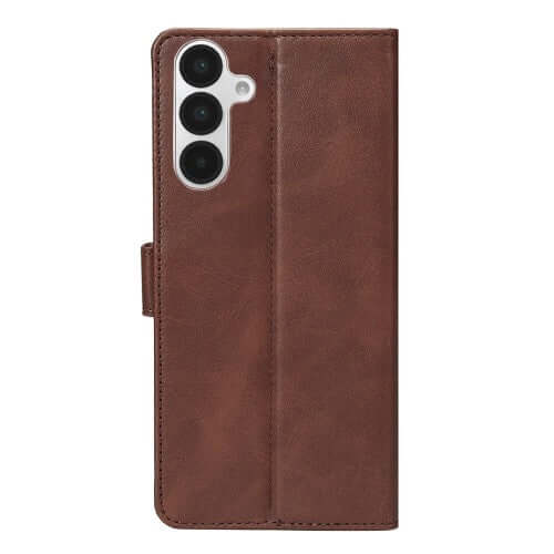 Rixus Bookcase für Samsung Galaxy A16 4G / 5G – Braun