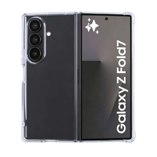 Rixus Anti-Burst Hülle für Samsung Galaxy Z Fold7 – Transparent