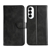 Rixus Bookcase für Samsung Galaxy S25 Edge – Schwarz