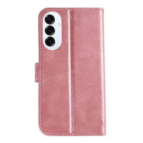 Rixus Bookcase für Samsung Galaxy S25 Edge – Rosa