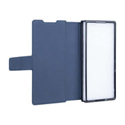 Rixus Wallet-Hülle mit Stifthalter für Samsung Galaxy Z Fold6 – Blau