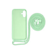 Rixus TPU-Hülle mit Band für Samsung Galaxy A05 – Matchagrün