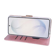 Rixus Bookcase für Samsung Galaxy S26 Plus – Rosa