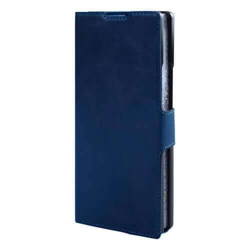 Rixus Wallet-Hülle mit Stifthalter für Samsung Galaxy Z Fold7 – Blau