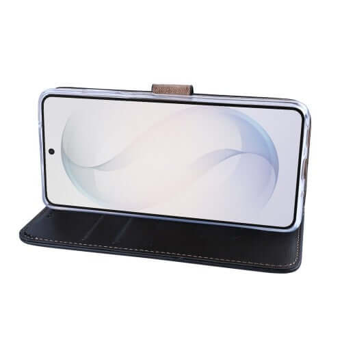 Rixus Bookcase für Samsung Galaxy S26 Plus – Schwarz