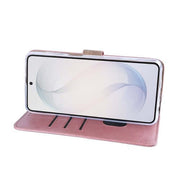 Rixus Bookcase für Samsung Galaxy S26 Ultra – Rosa