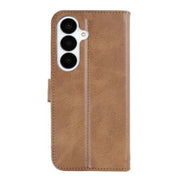 Rixus Bookcase für Samsung Galaxy S26 Plus – Hellbraun