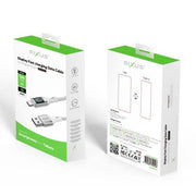 Rixus RXUC29AC USB-A naar USB-C kabel met LED-display verpakking in wit en groen.
