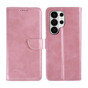 Rixus Bookcase für Samsung Galaxy S26 Ultra – Rosa