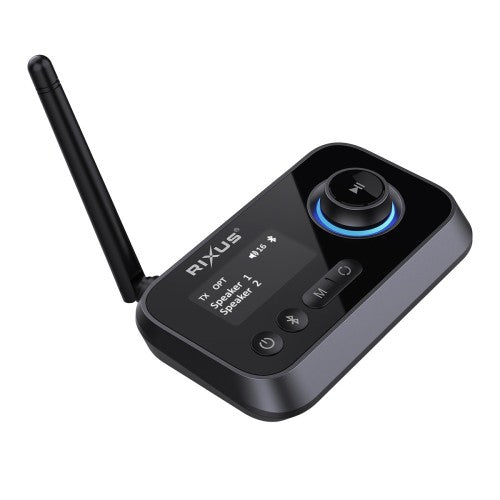 Rixus RXBT38 Duo Bluetooth Ontvanger – Zwart