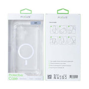 Rixus Anti-Burst-Hülle für Samsung Galaxy A05 – MagSafe-kompatibel, Transparent