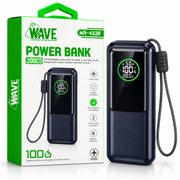 Wave WA-422B Powerbank 100W – 20.000 mAh (schwarz)