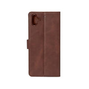 Rixus Bookcase für Samsung Galaxy A06 – Braun