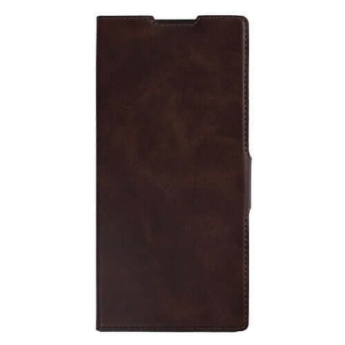 Rixus Wallet-Hülle mit Stifthalter für Samsung Galaxy Z Fold7 – Braun