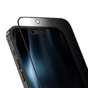 Rixus Privacy Schutzglas mit Fit Box für iPhone 14 / 13 / 13 Pro / 16e / 17e
