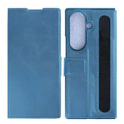 Rixus Wallet-Hülle mit Stifthalter für Samsung Galaxy Z Fold8 Ultra – Sierrablau