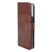 Rixus Bookcase für Samsung Galaxy S26 Ultra – Braun