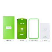 Rixus Privacy Full Curved Edge Schutzglas für iPhone 18 Pro