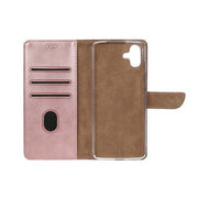 Rixus Bookcase für Samsung Galaxy A06 – Rosa