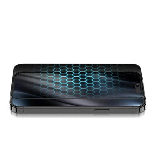 Rixus Privacy Schutzglas mit Fit Box für iPhone 17